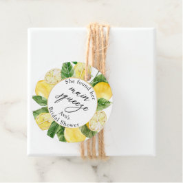 Etiquetas Para Lembrancinhas Chá de panela de compressão principal de limão clá