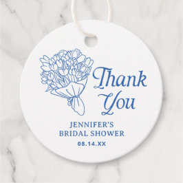 Etiquetas Para Lembrancinhas Chá de panela de Mercado do Blue Farmer Obrigado