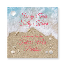 Chá de panela de Sandy Toes de Coral Beach Waves S