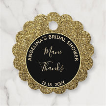 Chá de panela Dourado Obrigado