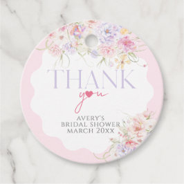 Etiquetas Para Lembrancinhas Chá de panela Moderno de Flores de Jardim Floral