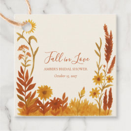 Etiquetas Para Lembrancinhas Chá de Panela "Se Apaixonar" Aquarela Floral