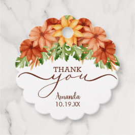 Etiquetas Para Lembrancinhas Chá De Troca Floral De Queda Agradecemos As Etique