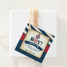 Etiquetas Para Lembrancinhas Chá Náutico De Bebê Obrigado A Favorecer Ahoy