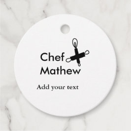 Etiquetas Para Lembrancinhas Chef cozinheiro adiciona nome SMS homens padaria d