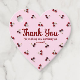 Etiquetas Para Lembrancinhas Cherries Obrigado Tag