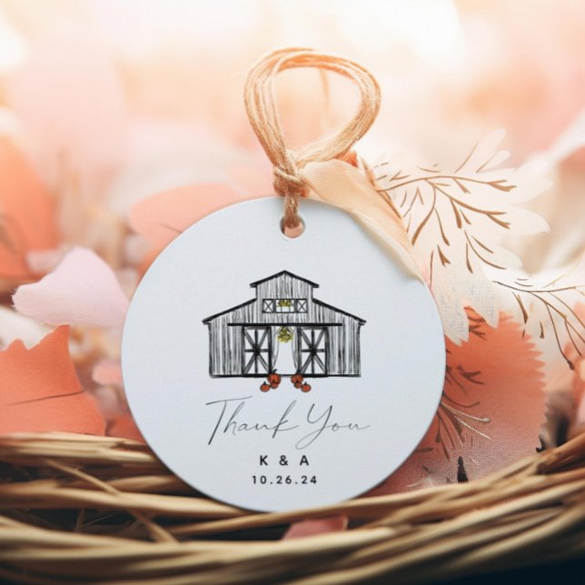 Etiquetas Para Lembrancinhas Chic Barn Obrigado (Criador carregado)