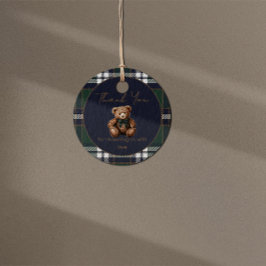 Etiquetas Para Lembrancinhas Chic Elegant Fancy Bear Theme favor tag