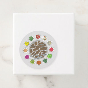 Etiquetas Para Lembrancinhas Churrasco coreano Barbecue - Comida de Banchan tor