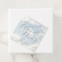 Chuva Azul Celestial Nove Noiva Moderna 