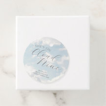 Chuva Azul Celestial Nove Noiva Moderna 