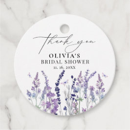 Etiquetas Para Lembrancinhas Chuva de Noiva Aquarela de Flor Silvestre