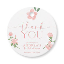 Chuva de Noiva Floral de Pêssego Elegante