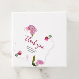 Etiquetas Para Lembrancinhas Chuva de Noiva Multi Floral