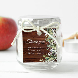 Etiquetas Para Lembrancinhas Chuva Floral Rústica Madeira Noiva Chá