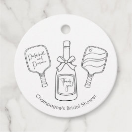 Etiquetas Para Lembrancinhas Chuveiro de Noiva Prosecco de Picles Moderno Obrig