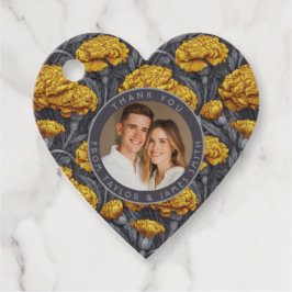 Etiquetas Para Lembrancinhas Classic Custom Carnation Sparkle Forest Wedding