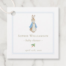 Etiquetas Para Lembrancinhas Clássico Peter, o Chá de fraldas do Coelho