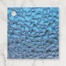 Colírio suave em vidro azul