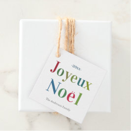 Etiquetas Para Lembrancinhas Colorida Joyeux Noel Natal Francês