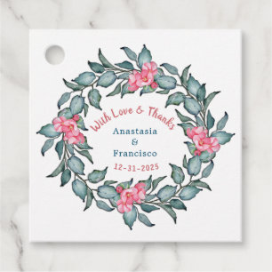 Etiquetas Para Lembrancinhas Com O Aniversário De Casamento De Obrigados E Amor