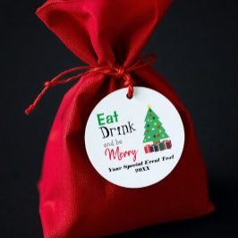 Etiquetas Para Lembrancinhas Coma, Beba e Alegre-se