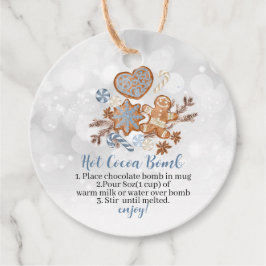 Etiquetas Para Lembrancinhas Combustíveis com bombas de cacau quente e bebê, es