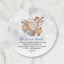 Combustíveis com bombas de cacau quente e bebê, es