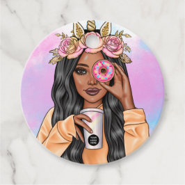 Etiquetas Para Lembrancinhas Comida Catering Whimsical Unicorn Lady Corporate