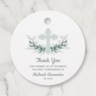 Etiquetas Para Lembrancinhas Comunidade da Cruz Vermelha de Watercolor Azul