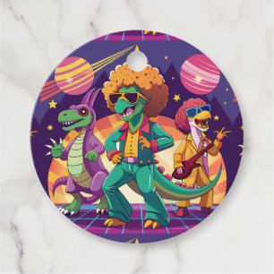 Etiquetas Para Lembrancinhas Conselhos de espuma do dinossaur Disco Dig