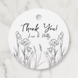 Etiquetas Para Lembrancinhas Convites Ilustrados para Casamento de Flores Selva