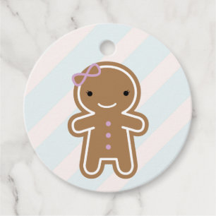 Etiquetas Para Lembrancinhas Cookie Cute Kawaii Gingerpão Girl