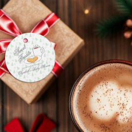 Etiquetas Para Lembrancinhas Cookies & Cocoa Baby Shower