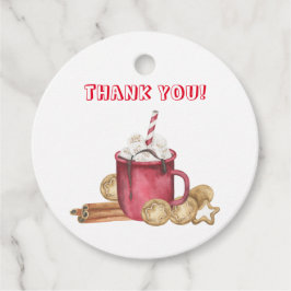 Etiquetas Para Lembrancinhas Cookies e chá de fraldas de cacau Obrigado