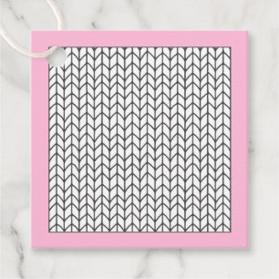 Etiquetas Para Lembrancinhas COR SEUS PRÓPRIOS Nomes de Papel Quadrados do Knit