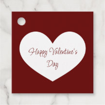 Coração do feliz dia de os namorados Vermelho Boni