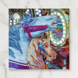 Etiquetas Para Lembrancinhas Corrida de Cavalos de Carrossel