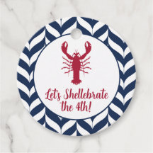 Costeiro Patriótico 4 de Julho Shellebrate