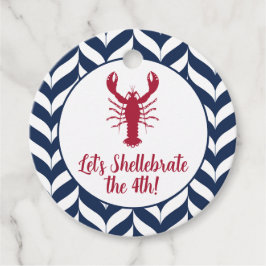 Etiquetas Para Lembrancinhas Costeiro Patriótico 4 de Julho Shellebrate
