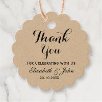 Costume Rustic Wedding Obrigado