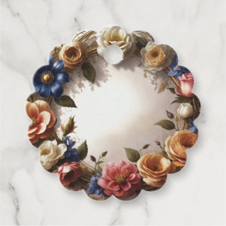 Etiquetas Para Lembrancinhas Couronne de fleurs