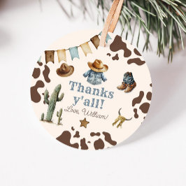 Etiquetas Para Lembrancinhas Cowboy Primeiro Rodeo Selvagem Oeste Aniversário O