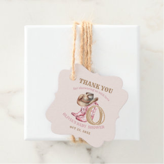 Etiquetas Para Lembrancinhas Cowgirl Western Baby Shower Gift Tags