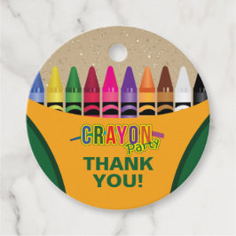 Etiquetas Para Lembrancinhas Crayon Obrigado