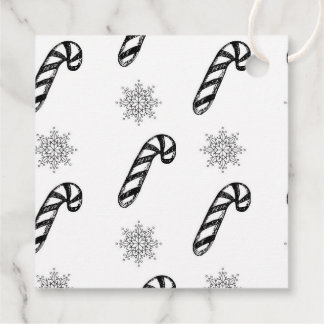 Etiquetas Para Lembrancinhas Crie Seus Próprios Flocos de Neve Simples & Bengal