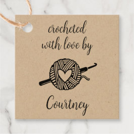 Etiquetas Para Lembrancinhas Crochetado Com Amor