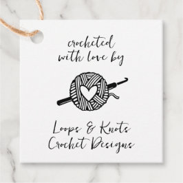 Etiquetas Para Lembrancinhas Crochetado Com Amor
