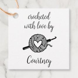 Etiquetas Para Lembrancinhas Crochetado Com Amor