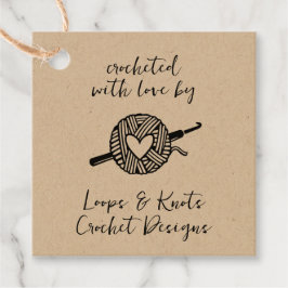 Etiquetas Para Lembrancinhas Crochetado Com Amor